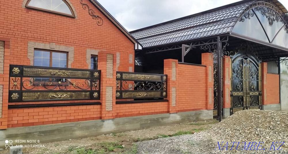 Ворота. Навес. Варота. ?а?па. Калитка. В рассрочку. Каскелен - изображение 7