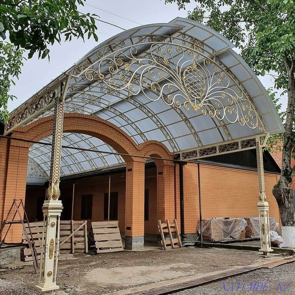 Ворота. Навес. Варота. ?а?па. Калитка. В рассрочку. Каскелен - изображение 8