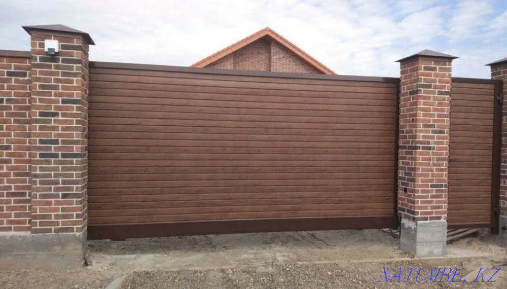 Ворота. Навес. Варота. ?а?па. Калитка. В рассрочку. Каскелен - изображение 1