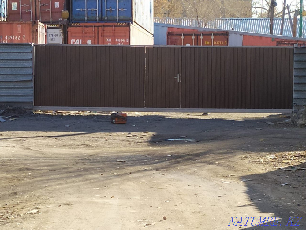 Тартылатын механикалық және автоматты қақпаларды дайындау және орнату.  Қарағанды - изображение 2