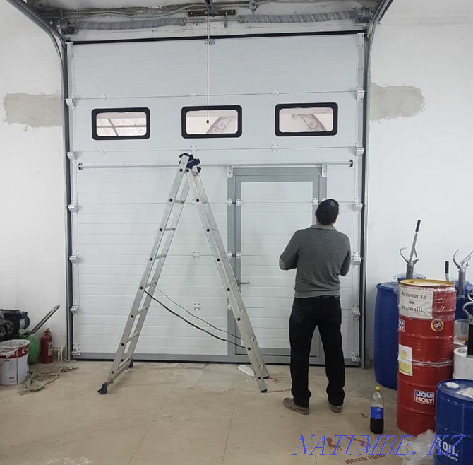Автоматты қақпалар Көше қақпалары Секциялық қақпалар Гараж қақпалары  Астана - изображение 7