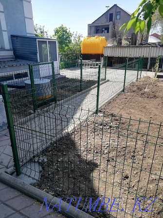 Fences, gates, lattices, open-air cages, peaks, shops, canopies Karagandy - photo 4