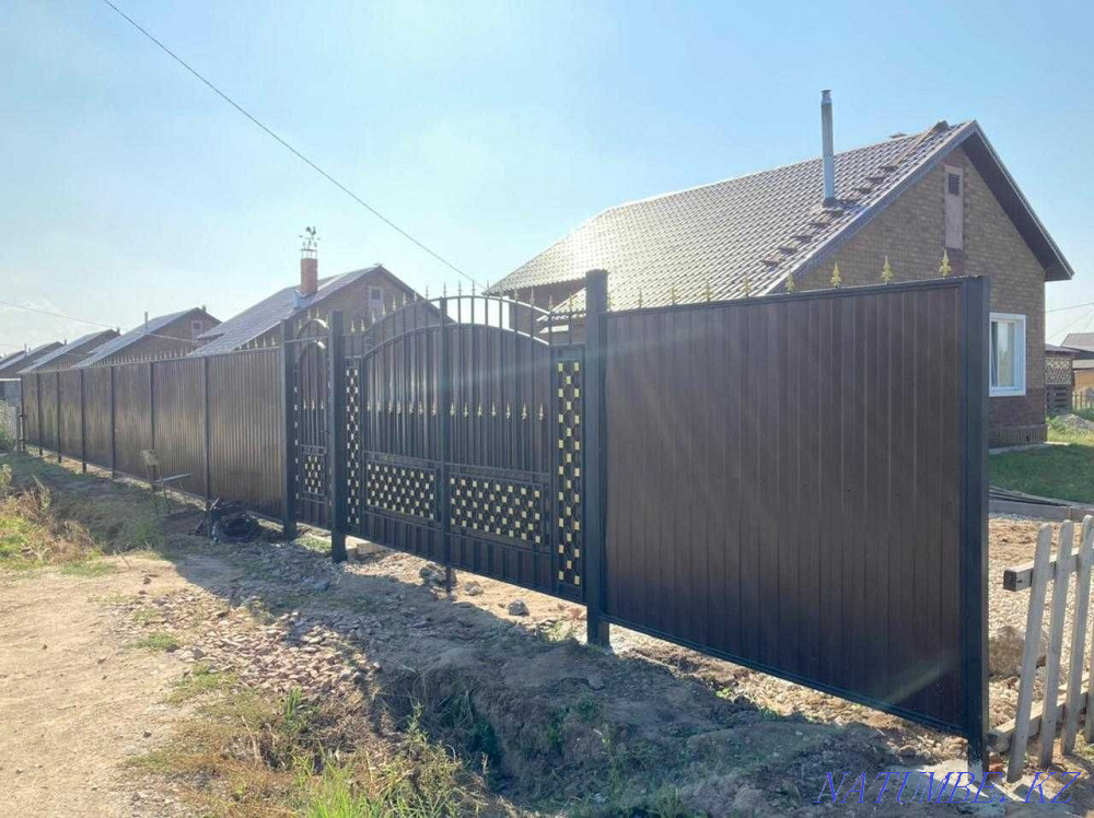 Ворота заборы навесы Петропавловск - изображение 2