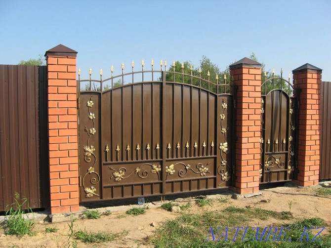 Production of metal doors, gates, fences, gratings, NOT EXPENSIVE! Pavlodar - photo 2