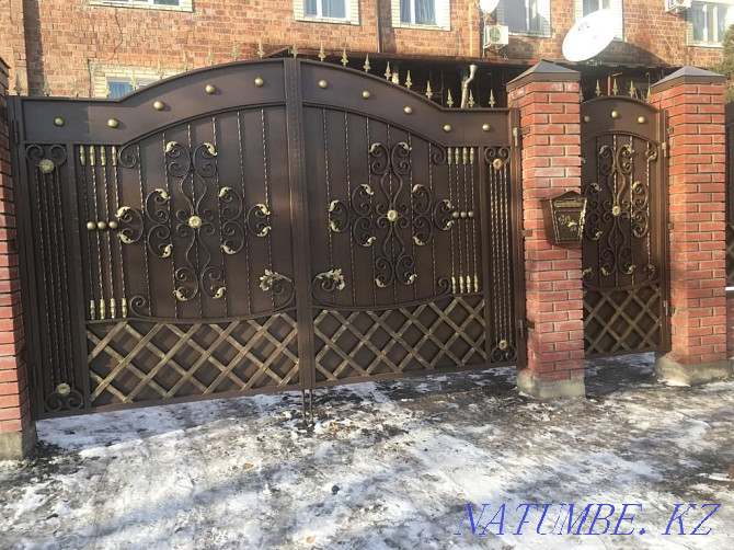 Production of metal doors, gates, fences, gratings, NOT EXPENSIVE! Pavlodar - photo 1