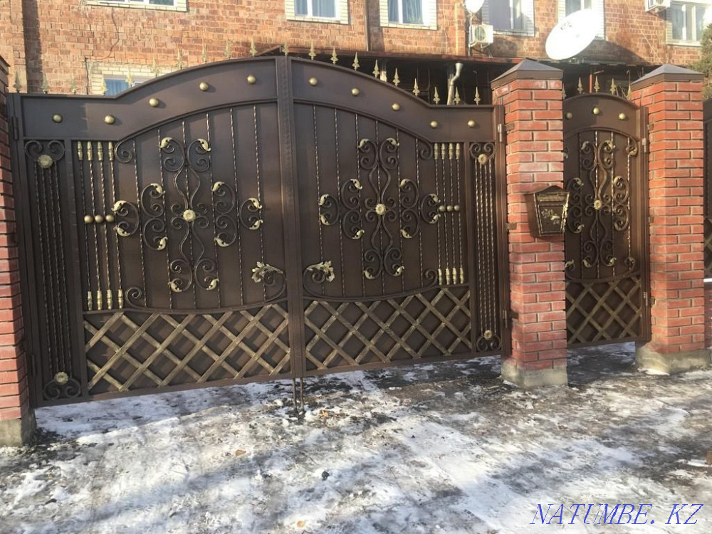 Металл есіктер, қақпалар, қоршаулар, торлар өндіру, ҚЫМБАТ ЕМЕС!  Павлодар  - изображение 1