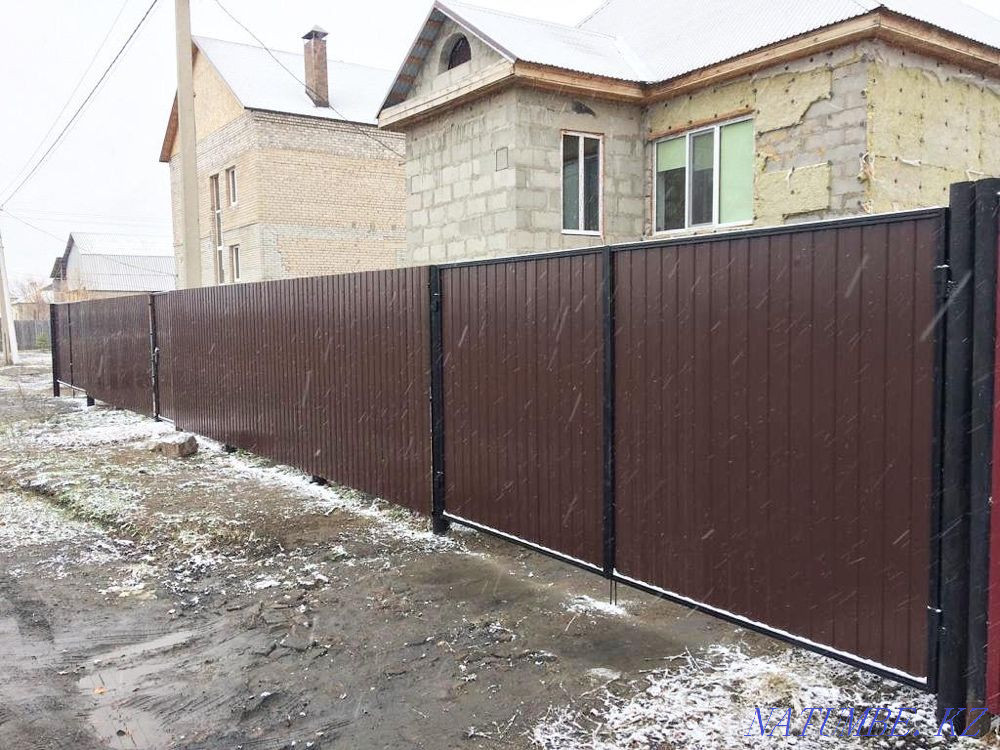 Ворота. Заборы на заказ! Петропавловск - изображение 4