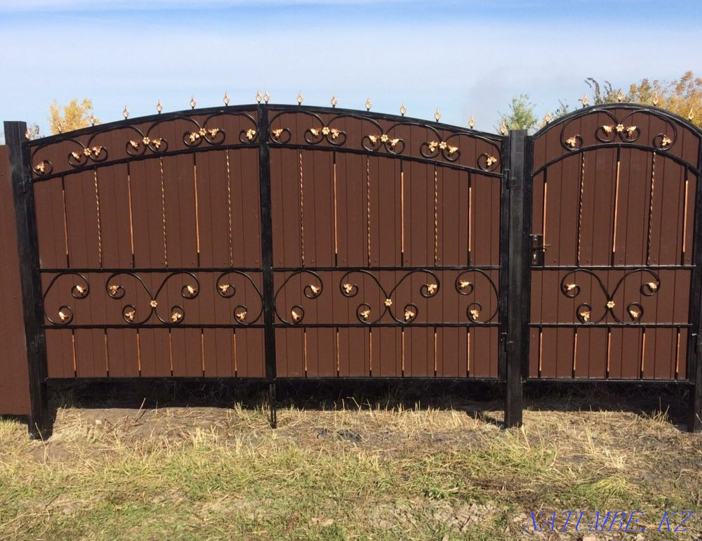 Ворота. Заборы на заказ! Петропавловск - изображение 8