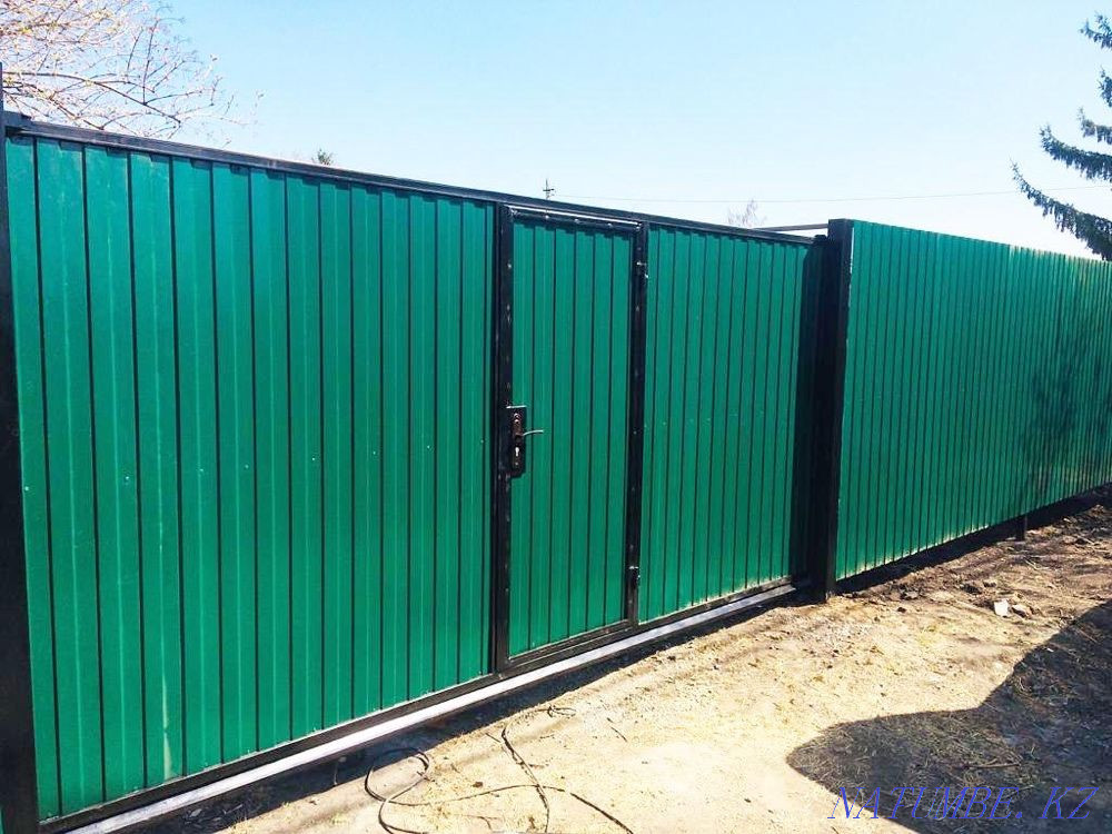 Ворота. Заборы на заказ! Петропавловск - изображение 7