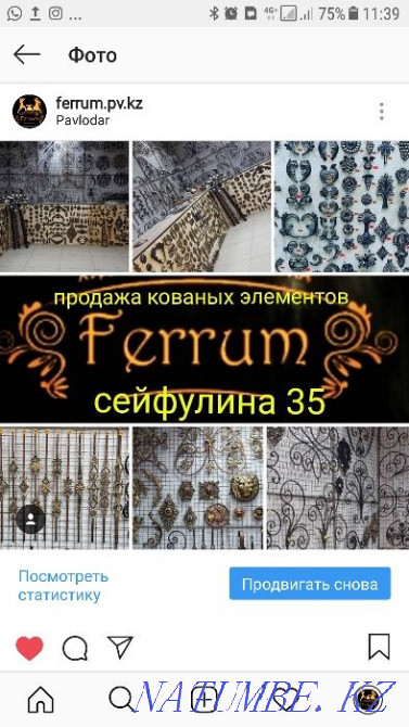 forged items. Forged Products. Forged gates. Ferrum.pvl Pavlodar - photo 1