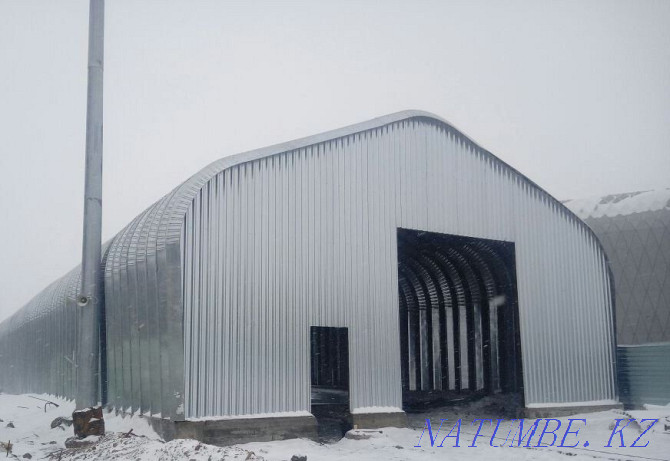 Collapsible hangars, service stations, car wash, warehouses, workshop, storage Astana - photo 3