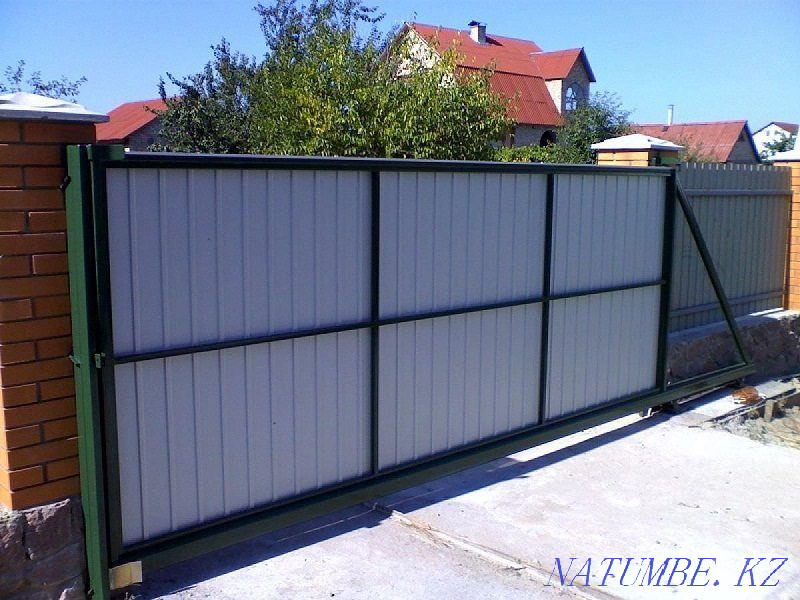 Тапсырыс бойынша қоршаулар, шлагбаумдар, қақпалар, қақпалар 8000 ш.м  Қостанай  - изображение 5