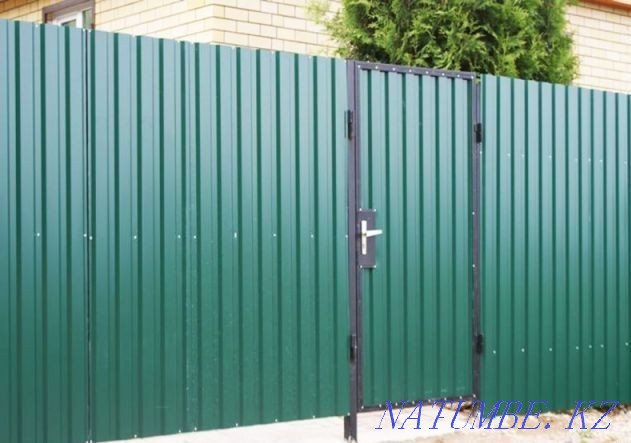 Тапсырыс бойынша қоршаулар, шлагбаумдар, қақпалар, қақпалар 8000 ш.м  Қостанай  - изображение 1