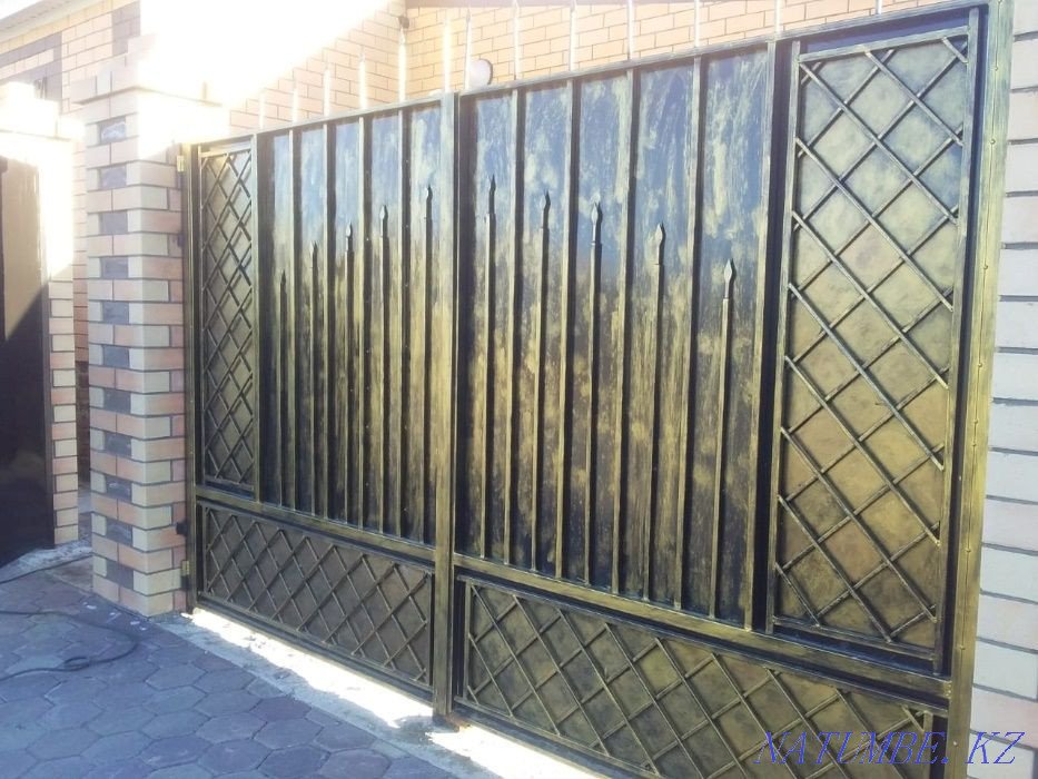 Тапсырыс бойынша қоршаулар, шлагбаумдар, қақпалар, қақпалар 8000 ш.м  Қостанай  - изображение 6