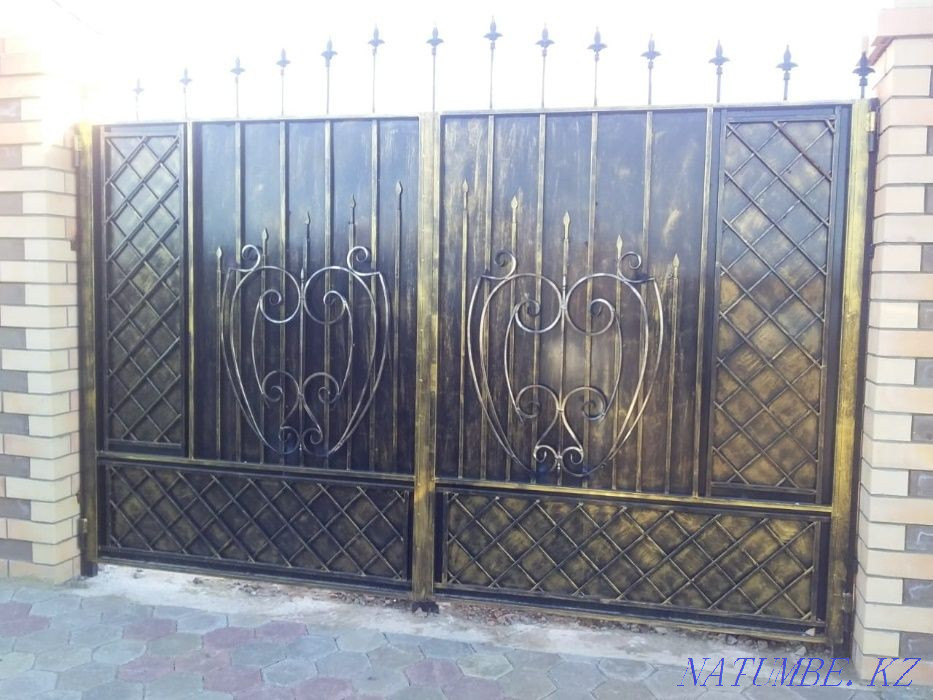 Тапсырыс бойынша қоршаулар, шлагбаумдар, қақпалар, қақпалар 8000 ш.м  Қостанай  - изображение 2