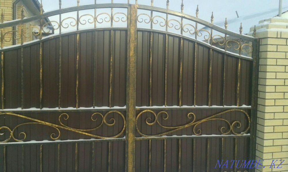 Тапсырыс бойынша қоршаулар, шлагбаумдар, қақпалар, қақпалар 8000 ш.м  Қостанай  - изображение 3