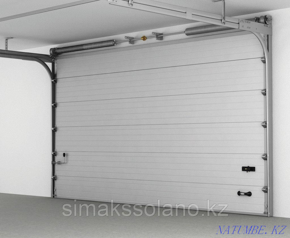 Кез келген өлшемдегі секциялық гараж есіктері 6 айға бөліп төлеу  - изображение 3