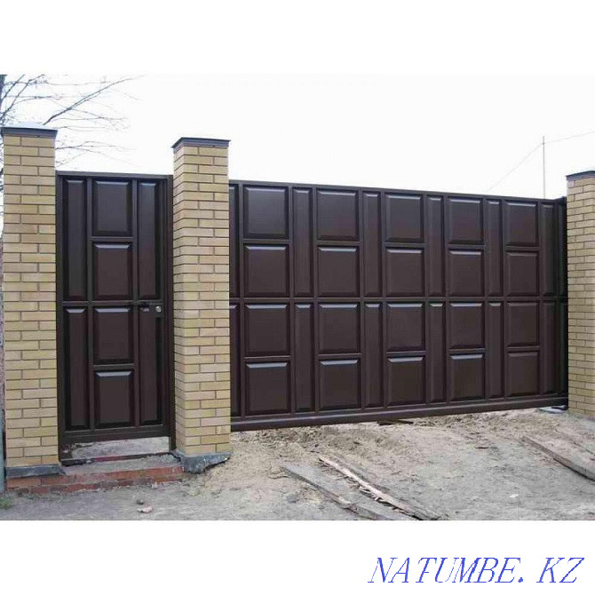 Automatic gate with the panel in Almaty. Almaty - photo 2