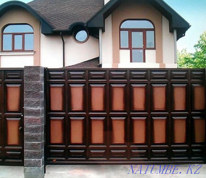 Automatic gate with the panel in Almaty. Almaty - photo 1