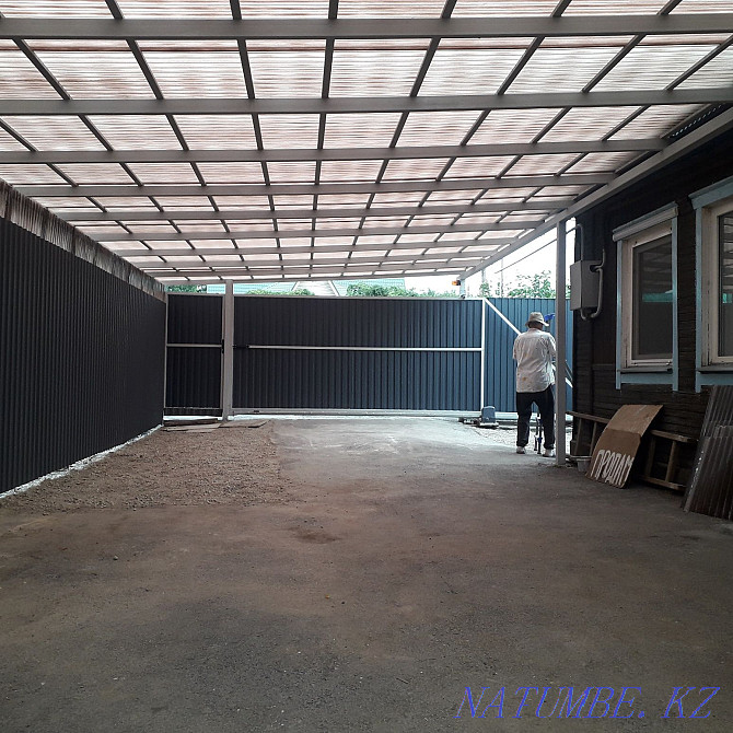 Installation of fences, sheds, fences, stairs, fence, fences, welding Almaty - photo 7