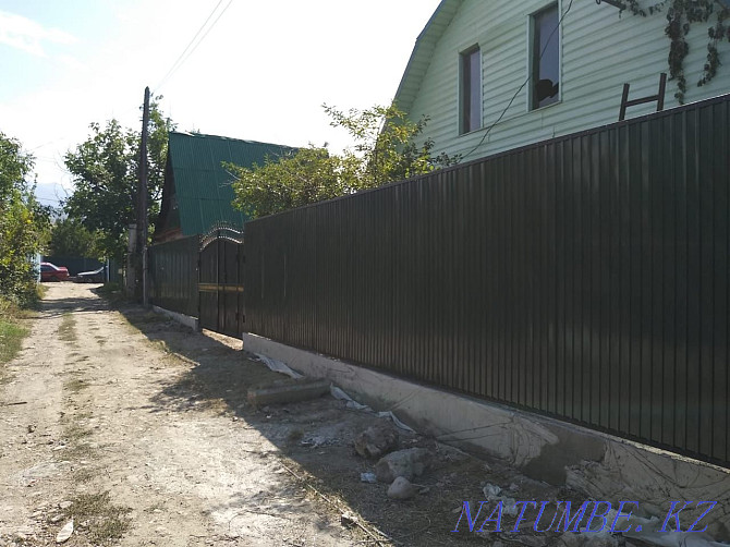 Installation of fences, sheds, fences, stairs, fence, fences, welding Almaty - photo 2