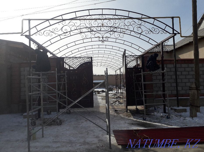 Welding canopy, grating, railings, guardrails Turkestan - photo 7