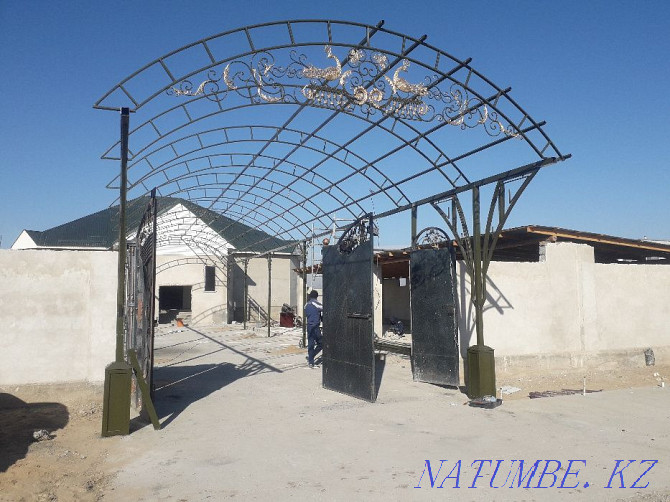 Welding canopy, grating, railings, guardrails Turkestan - photo 5