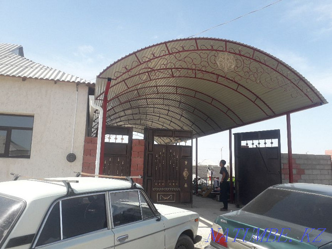 Welding canopy, grating, railings, guardrails Turkestan - photo 2