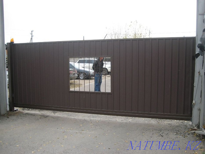 Sliding (retractable) automatic gates according to your design Pavlodar - photo 3