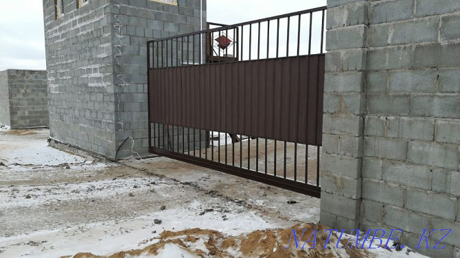 Sliding (retractable) automatic gates according to your design Pavlodar - photo 5