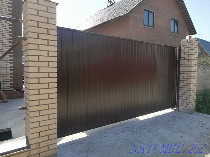 Sliding (retractable) automatic gates according to your design Pavlodar - photo 7