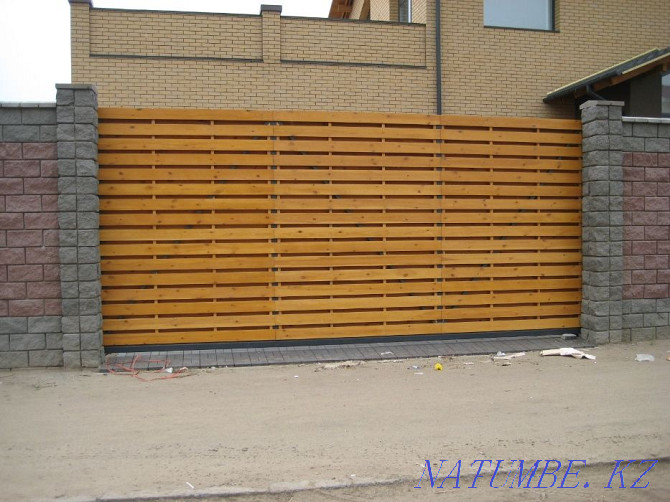 Sliding (retractable) automatic gates according to your design Pavlodar - photo 4