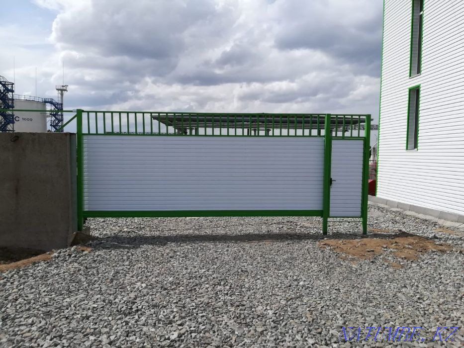 Сіздің дизайныңыз бойынша жылжымалы (тартылатын) автоматты қақпалар  Павлодар  - изображение 6