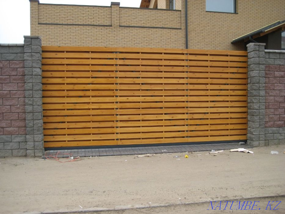 Сіздің дизайныңыз бойынша жылжымалы (тартылатын) автоматты қақпалар  Павлодар  - изображение 4