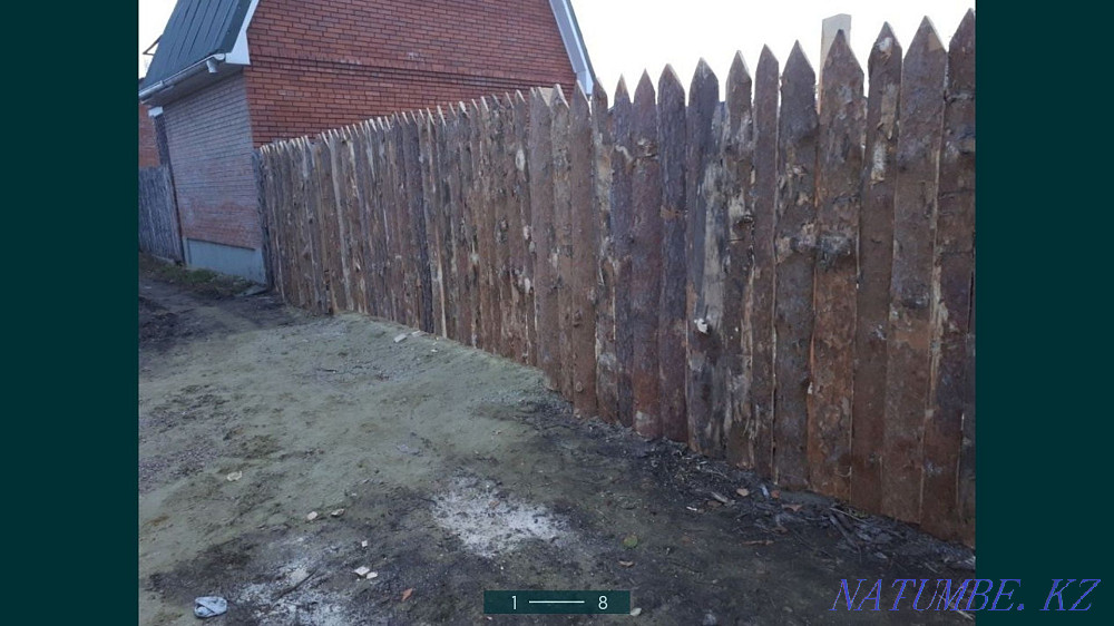 Fence height 2 meters (wooden) Kostanay - photo 3