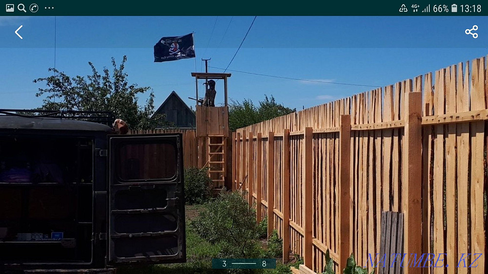 Fence height 2 meters (wooden) Kostanay - photo 4