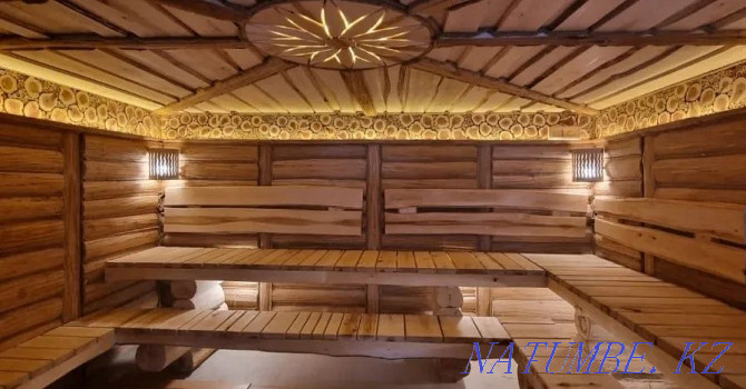 We build to order from the massif of the house bath chalet Kostanay - photo 7