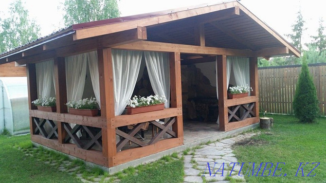 We build to order from the massif of the house bath chalet Kostanay - photo 1
