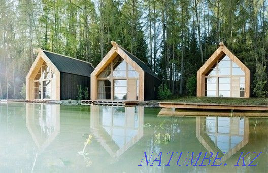 Біз үй монша шале массивінен тапсырыс бойынша саламыз  Қостанай  - изображение 3