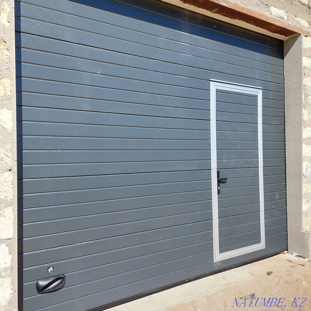 Секционные гаражные ворота Алютех (Беларусь) Ритерна (Прибалтика) Атырау - изображение 5