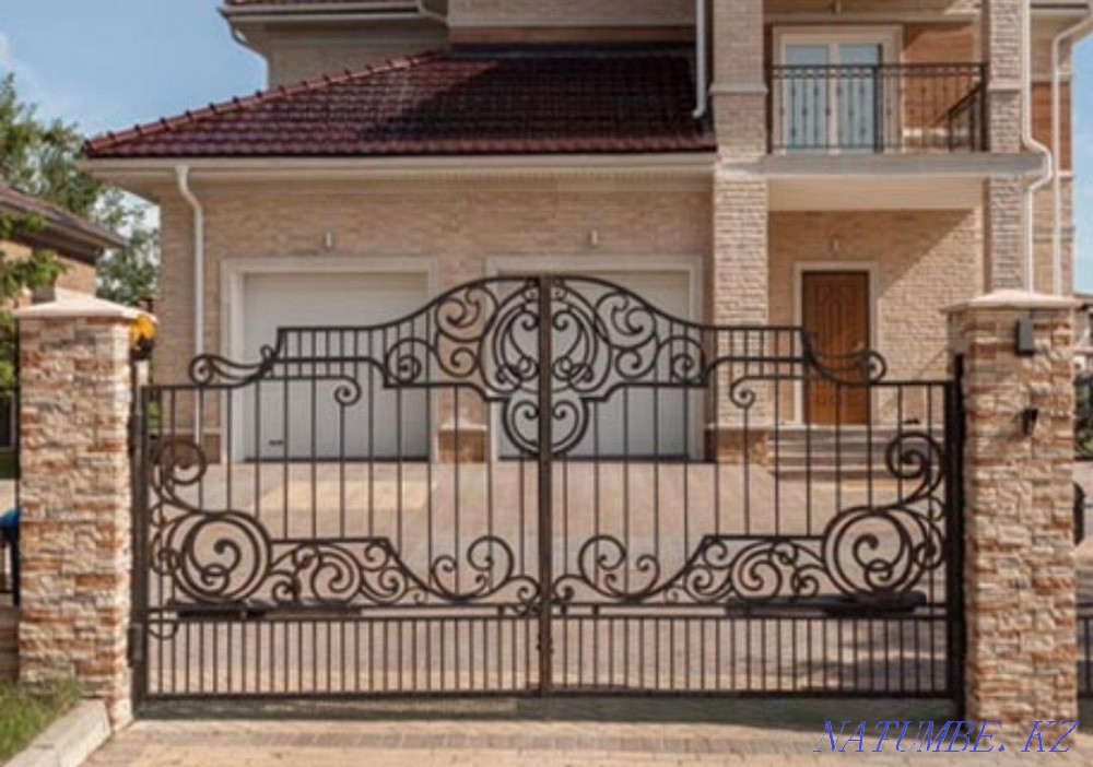 Welding works with elements of artistic forging. Oral - photo 1