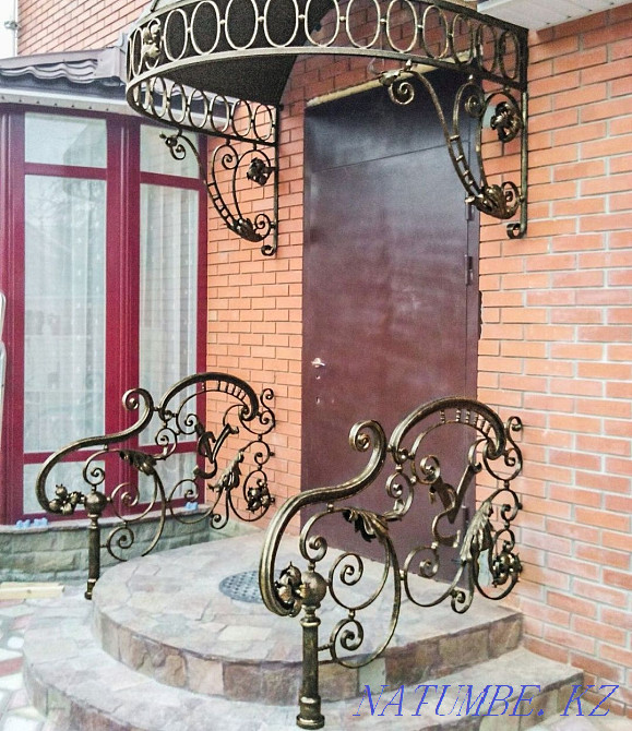 Welding works with elements of artistic forging. Oral - photo 3