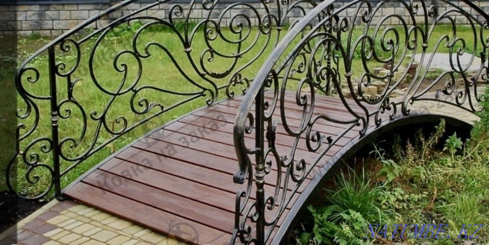 Welding works with elements of artistic forging. Oral - photo 2