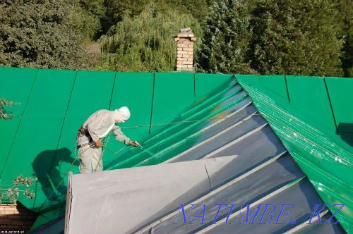 Покраска оцинкованной крыши Алматы - изображение 2