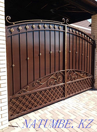 MANUFACTURING AND INSTALLATION: Gates, Fences, Canopies, Arbors, Booths ocher, etc. Almaty - photo 4