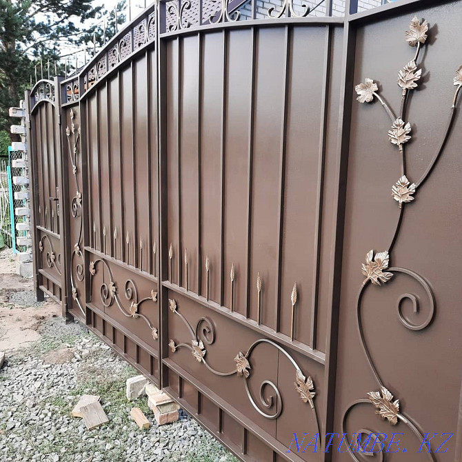 Fences canopies gates Railings doors lattices and much more Pavlodar - photo 6