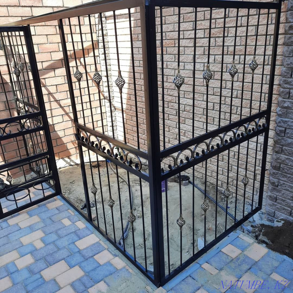 Заборы навесы ворота Перила двери решётки и многое другое Павлодар - изображение 8