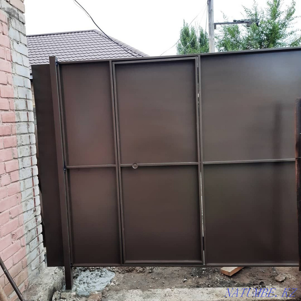 Заборы навесы ворота Перила двери решётки и многое другое Павлодар - изображение 5