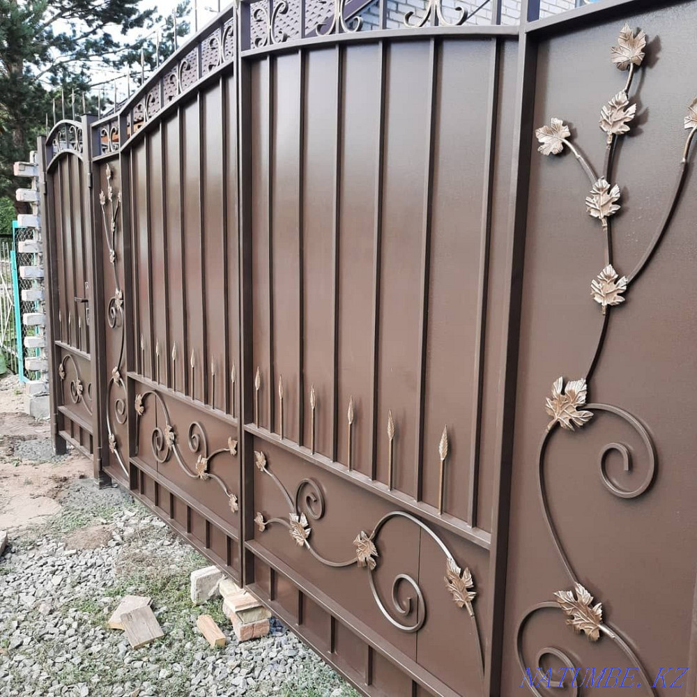Заборы навесы ворота Перила двери решётки и многое другое Павлодар - изображение 6