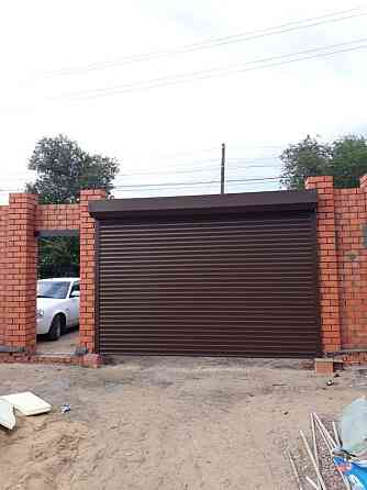 Ворота рольставни гаражные секционные , ремонт ворот и автоматики Aqtobe